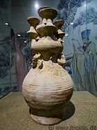 22 Late Han dinasty vase with five sub-bottles