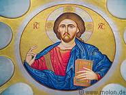 42 Jesus mosaic in resurrection of Christ cathedral