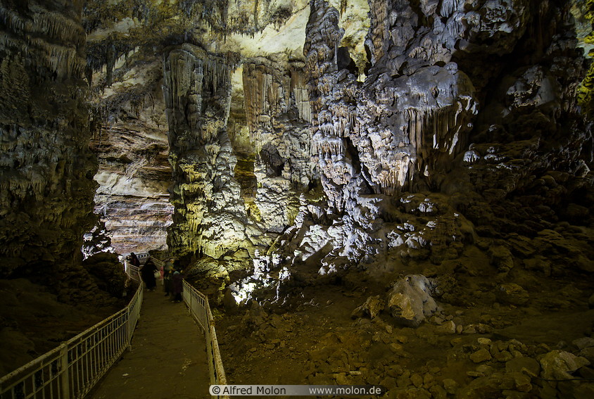 13 People walking in Beni Add cave