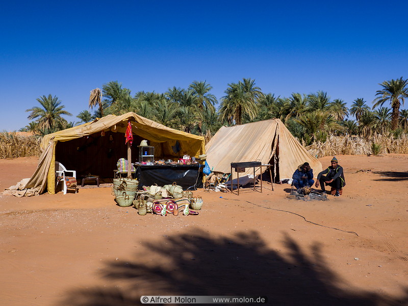 30 Tents and date palms in Ouled Said