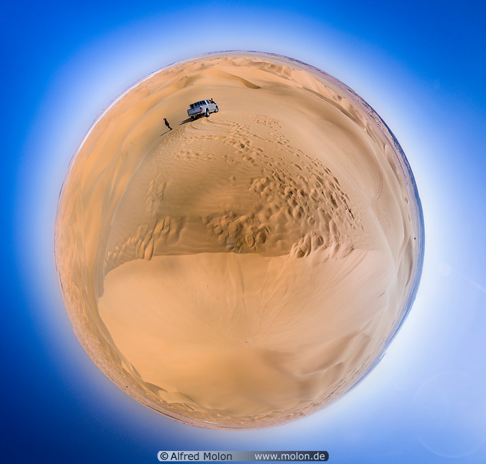 46 Sand dunes little planet view