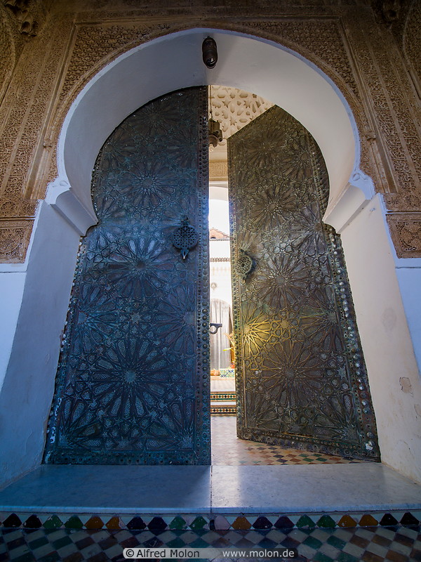 80 Main entrance to Sidi Boumediene mosque