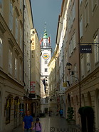 26 Narrow alley and church tower