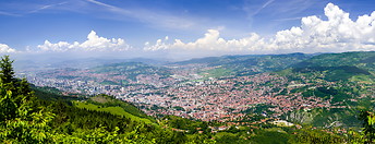 26 Panoramic view of Sarajevo