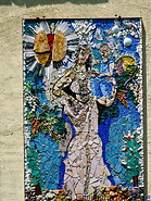 35 Mosaic wall painting