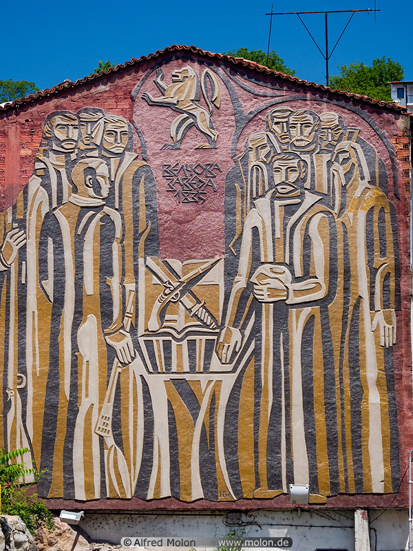 07 Painted building facade