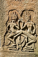31 Apsara bas-relief