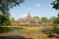 39 Rear panorama view of Bayon temple