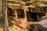 11 Stone platform on pillars in central area