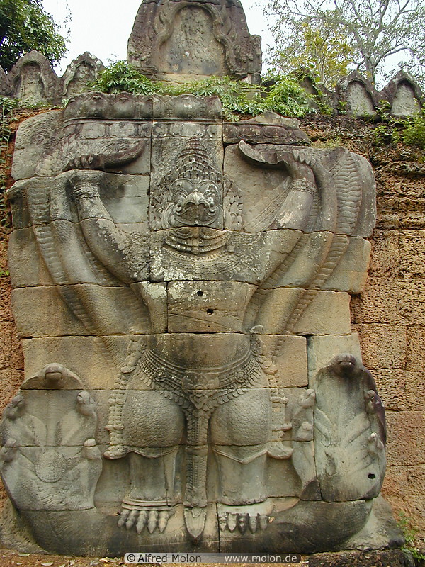 17 Garuda bas-relief