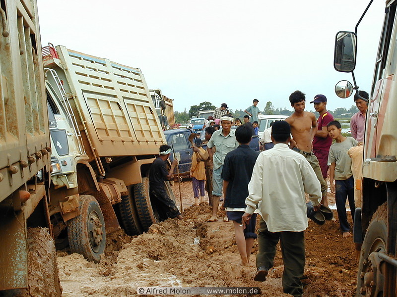 07 Trucks in the mud