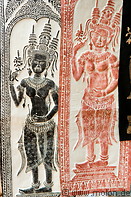 14 Apsara images on paper souvenirs