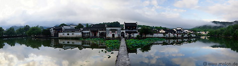 26 Main entrance to Hongcun across pond