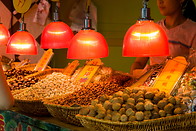10 Nuts stall with red lamps