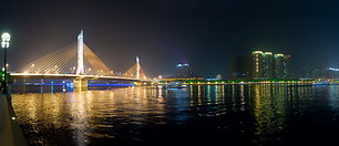 03 Night view of river and bridge