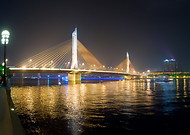 04 Night view of river and bridge