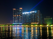 05 Night view of river