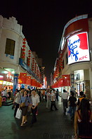 16 Dongmen shopping area with shops and people
