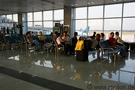 09 Passengers seated in departure area
