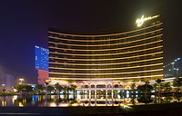 15 Wynn casino at night