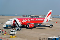 08 Airasia jet in Macau airport