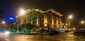 17 Hotel building at night