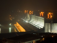02 View of dam at night