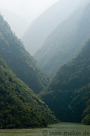 13 Gorge and steep mountains