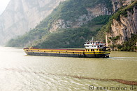 21 Empty freighter passing through Xiling gorge