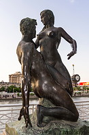 14 Statue of naked man and woman