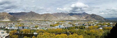 03 View of Lhasa valley and city