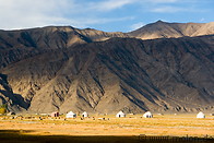 15 Valley with white yurts