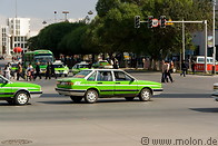 15 Green taxis