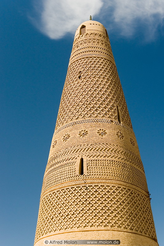 04 Minaret detail with ornamental brickwork