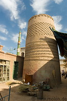 08 Minaret with ornamental brickwork