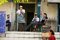 01 Workers in a butcher shop