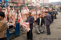 07 Open air butchery with mutton carcasses