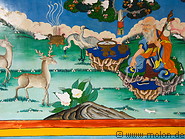 12 Tibetan frescoes