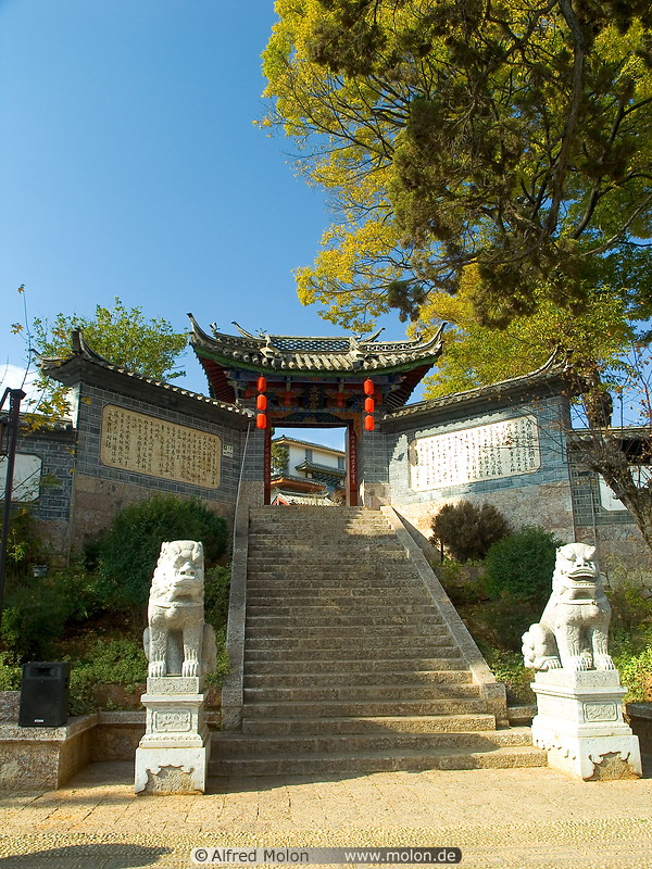 01 Entrance to Chinese temple