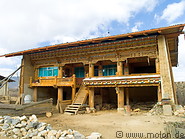03 Tibetan house front view