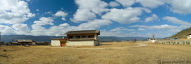16 Panorama view of valley with Tibetan house