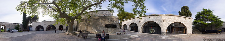 26 Pula fortress inner court