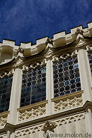 12 Inner court facade with stained glass windows