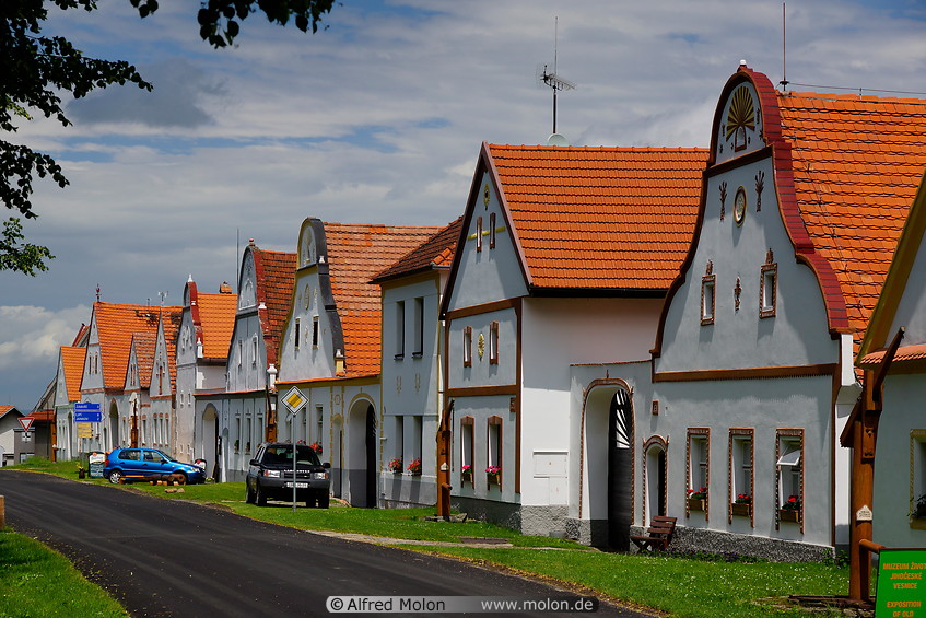 14 Row of houses along main street