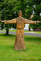 04 Wooden statue of jesus