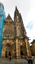 17 St Vitus cathedral front view
