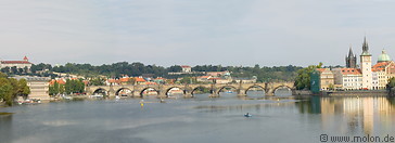 07 Charles bridge and Vltava river