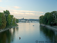 19 Vltava river at sunset