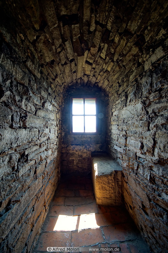 17 Interior of castle tower