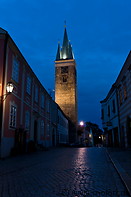 13 Tower of Holy Spirit church at night